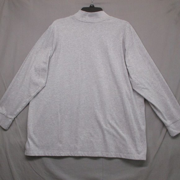 Woman Within Long Sleeve Shirt Gray Women Size | 1x - Picture 8 of 9